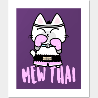 Mew Thai Kitty! Posters and Art